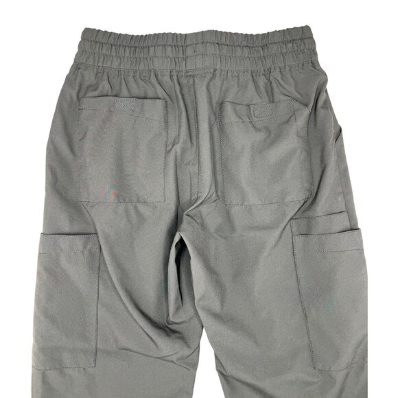 Wonderwink Mens Modern Fit Black Elastic Waist Drawstring Cargo Pants Size 30 - Picture 6 of 14